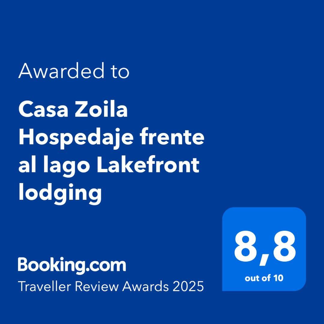 Apartmán Casa Zoila Hospedaje Frente Al Lago Lakefront Lodging Flores Exteriér fotografie